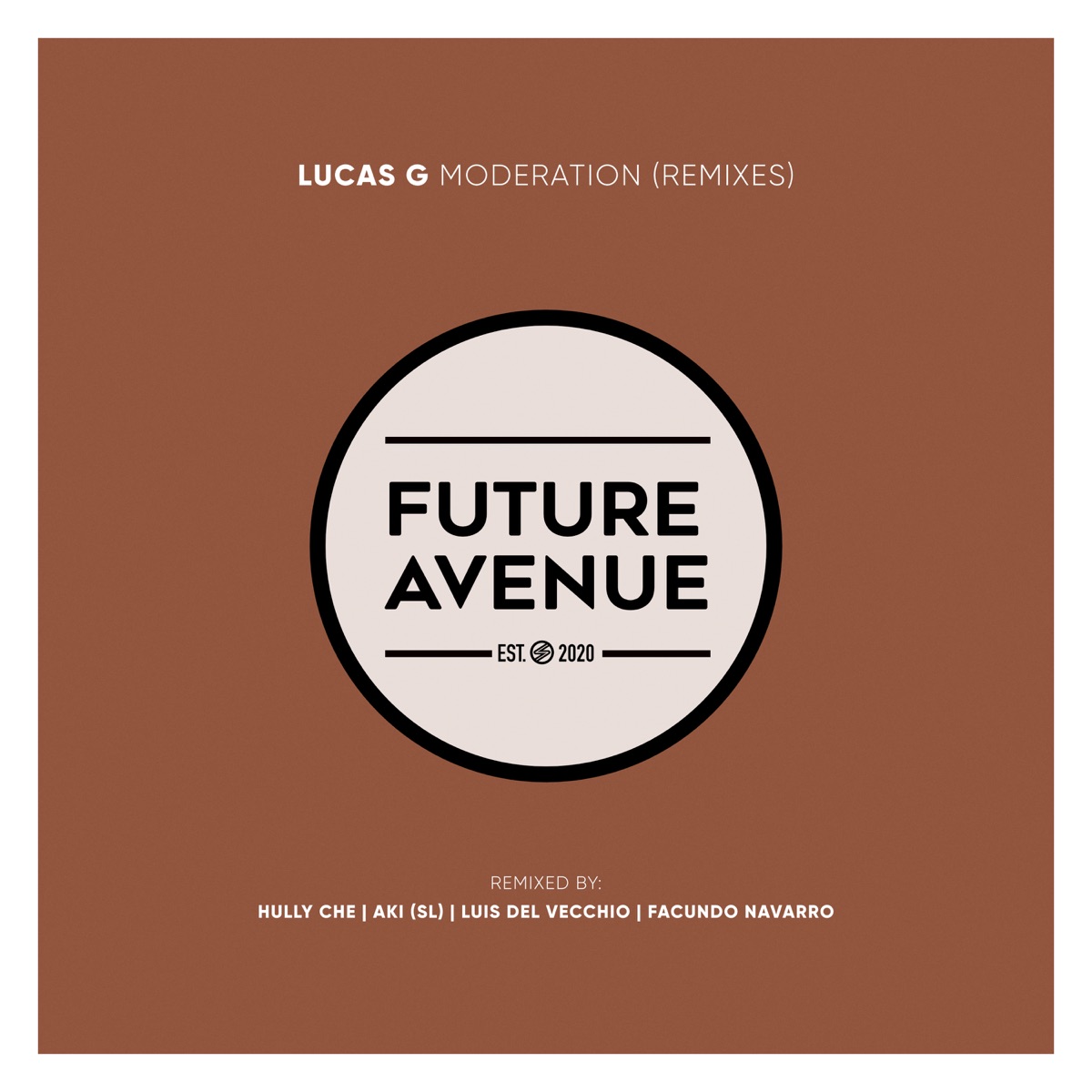 Moderation (Remixes) - EP by Lucas G, Luis Del Vecchio, Hully Che & Facundo Navarro album cover
