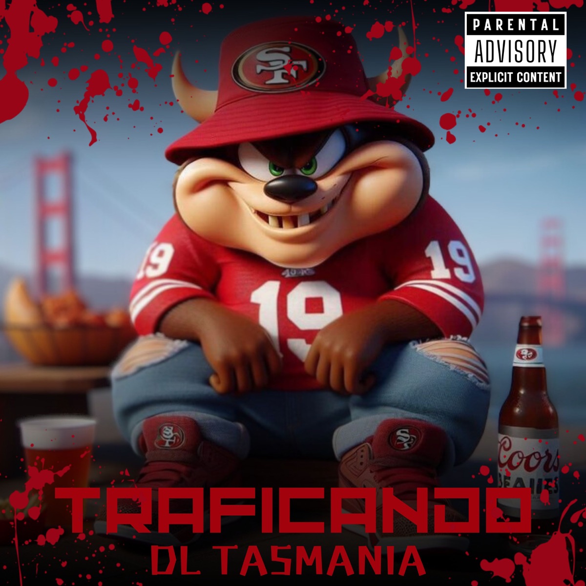 Traficando - Single by DL Tasmania album cover
