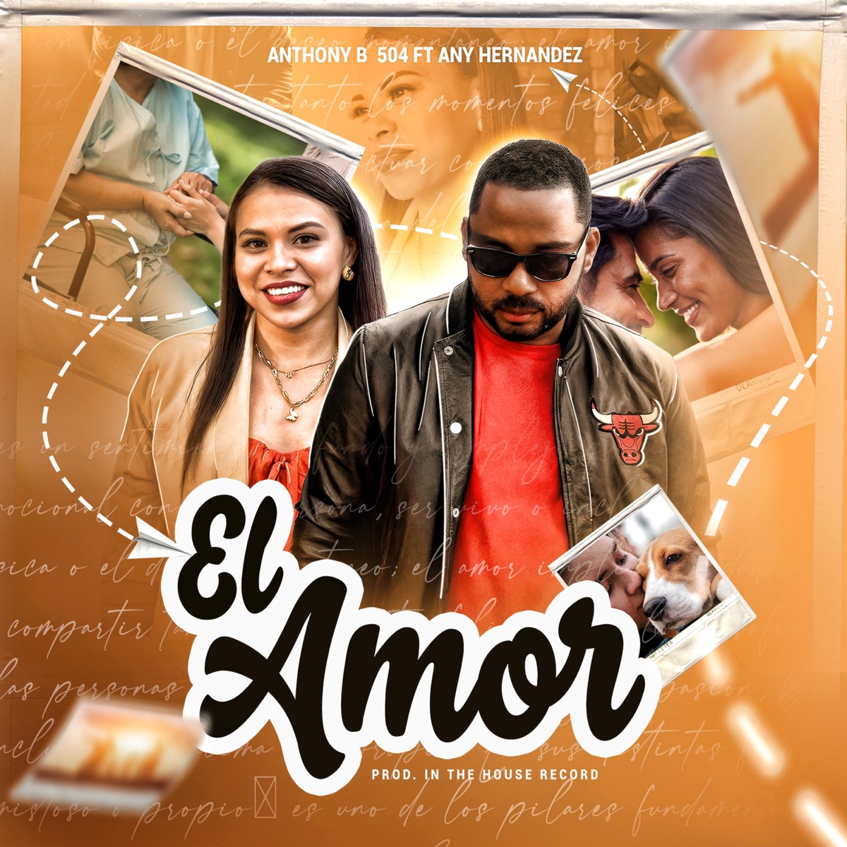 EL AMOR (feat. ANY HERNANDEZ) - Single by anthony b 504 album cover