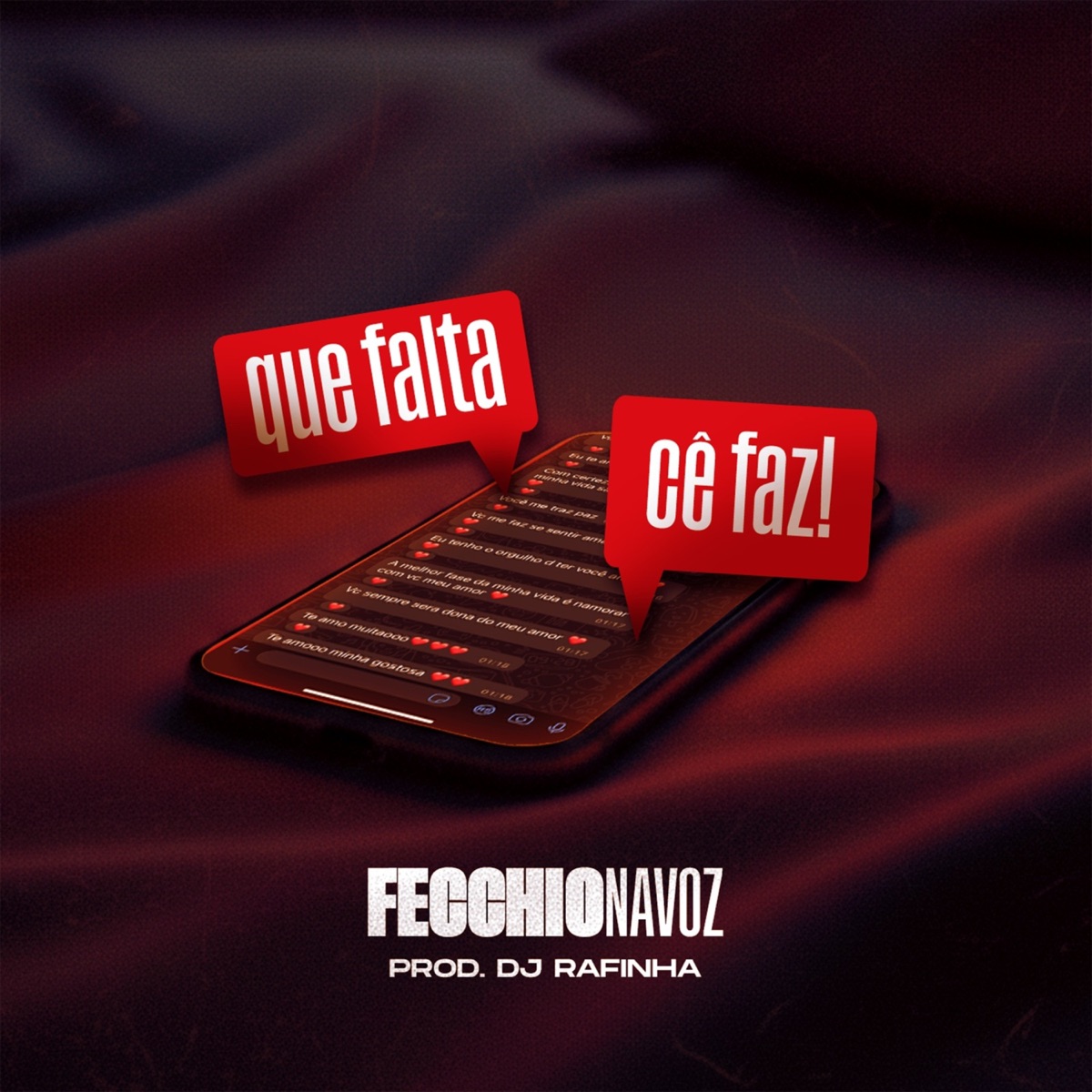 Que Falta Você Faz - Single by Fecchionavoz album cover