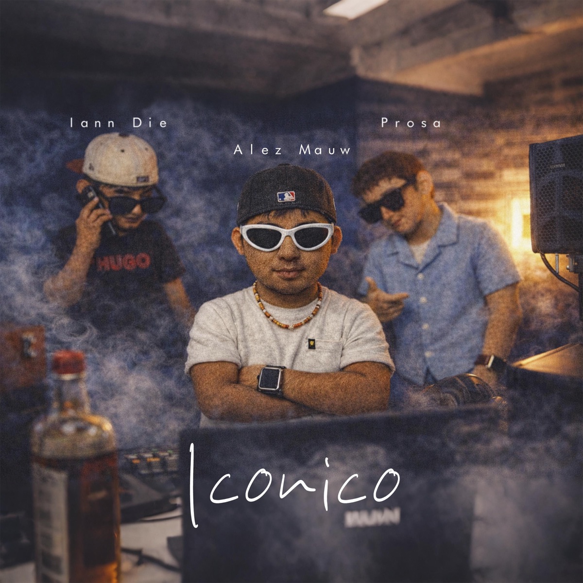 Icónico - Single by Alez Mauw, Iann Die & Prosa album cover
