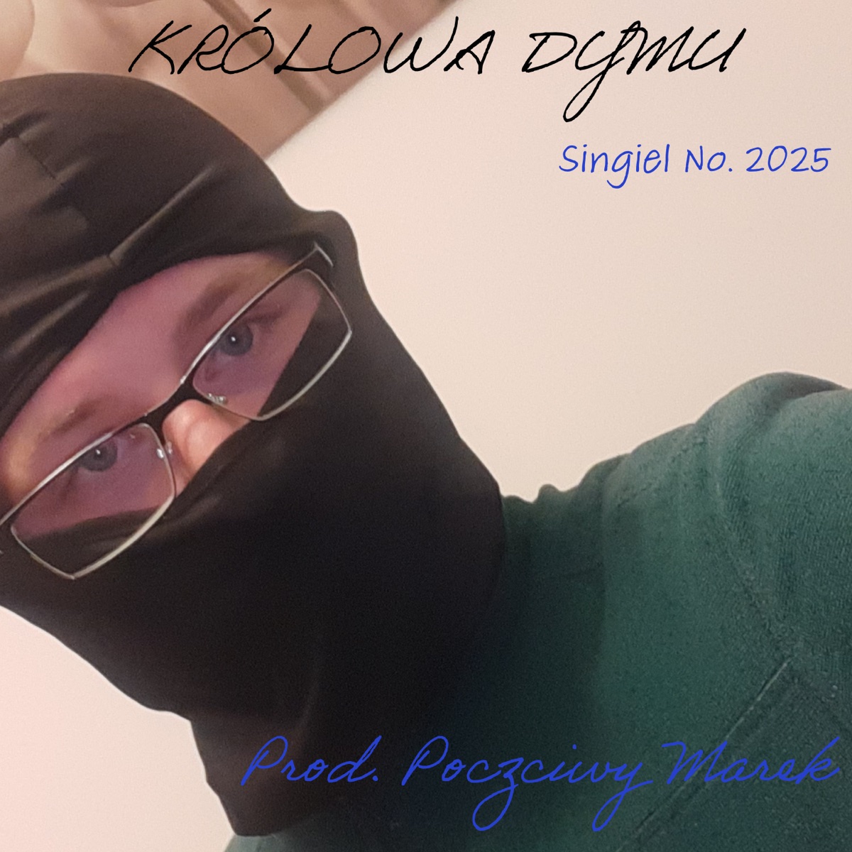KRÓLOWA DYMU - Single by Poczciwy Marek album cover