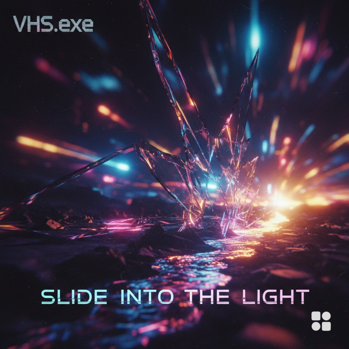 Slide into the Light - Single by VHS.exe album cover