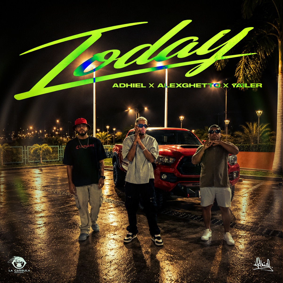 Today - Single by Yailer, AlexGhetto & Adhiel album cover