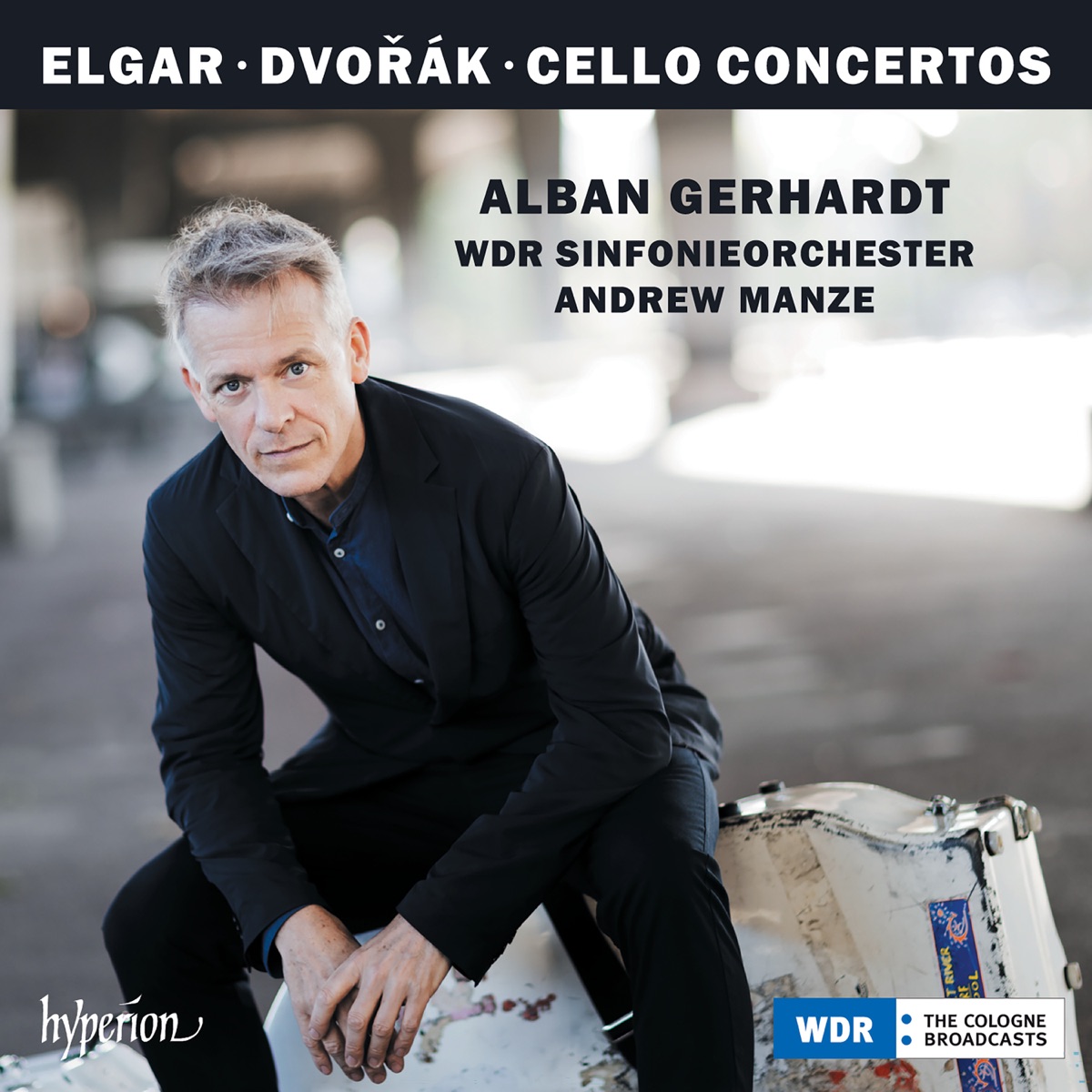 Elgar & Dvořák: Cello Concertos by Alban Gerhardt, WDR Sinfonieorchester Köln & Andrew Manze album cover