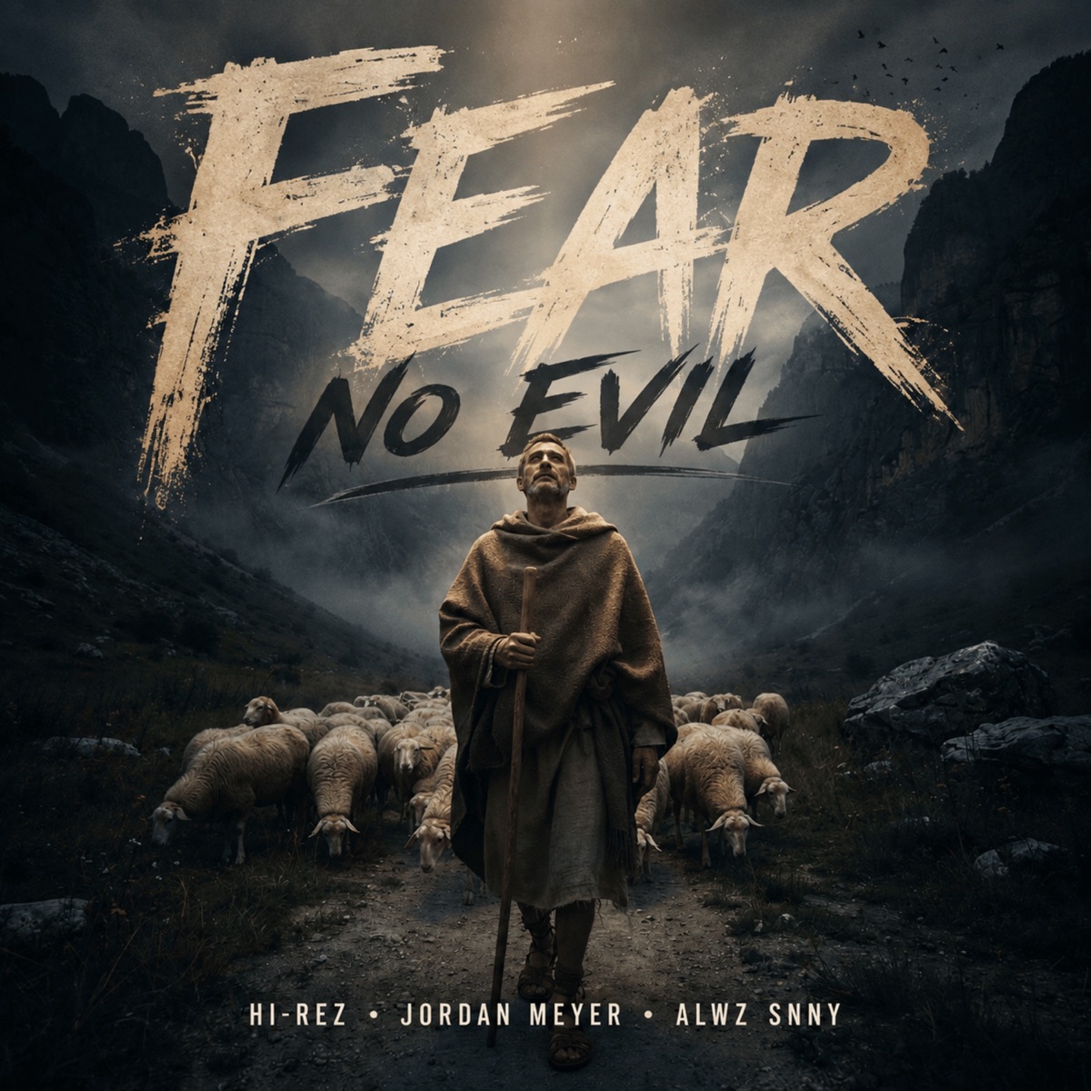 Fear No Evil - Single by Hi-Rez, Jordan Meyer & ALWZ SNNY album cover