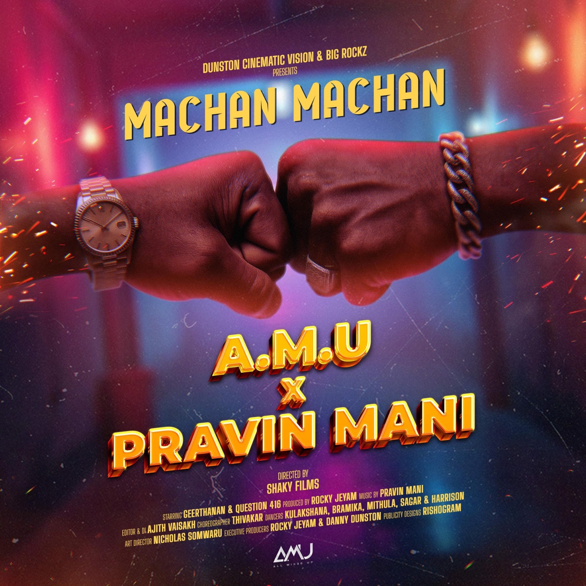 Machan Machan (feat. Pravin Mani, Geerthanan & Question416) - Single by All Mixed Up album cover