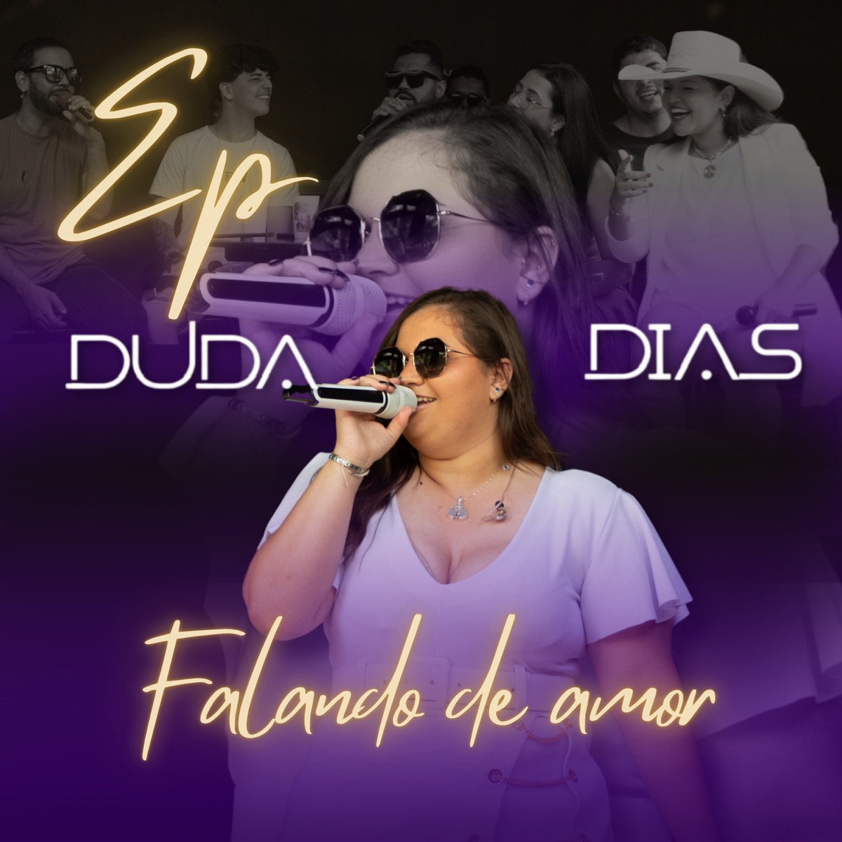 Falando de Amor - EP by Duda Dias album cover