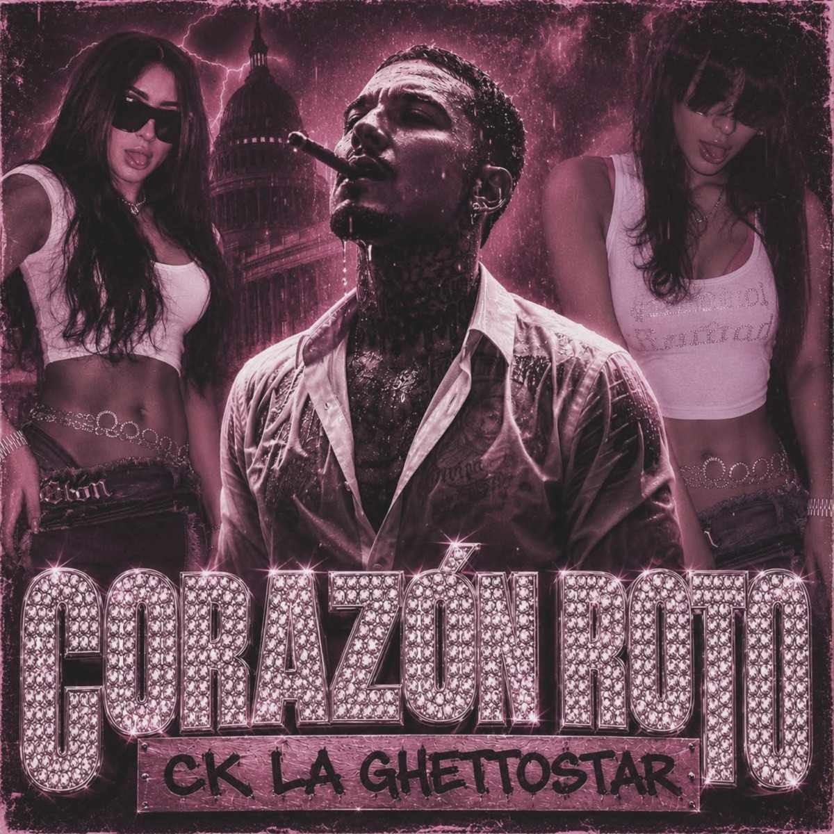 corazón roto - Single by C.K. La Ghettostar album cover