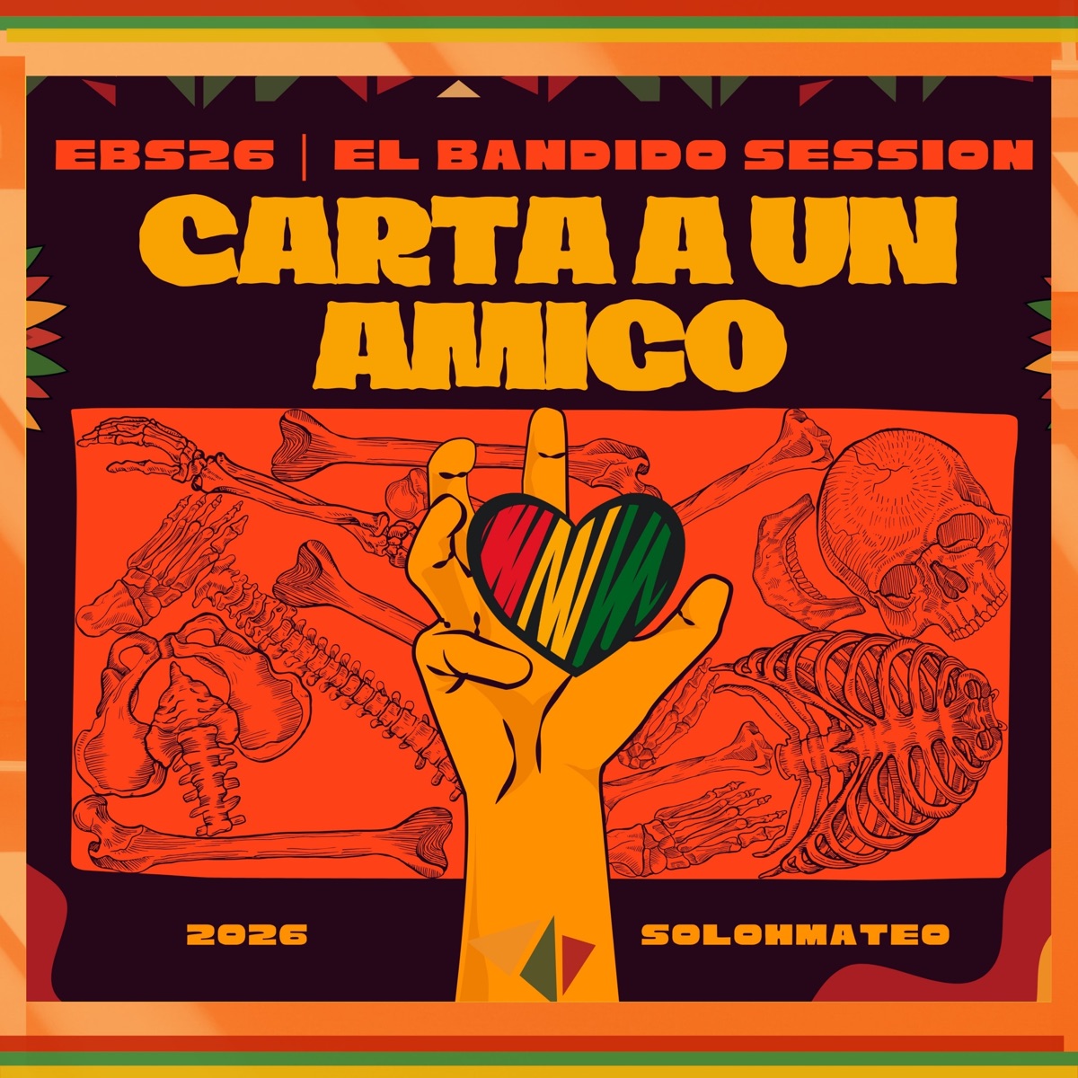 Carta a un Amigo - Single by Solohmateo album cover