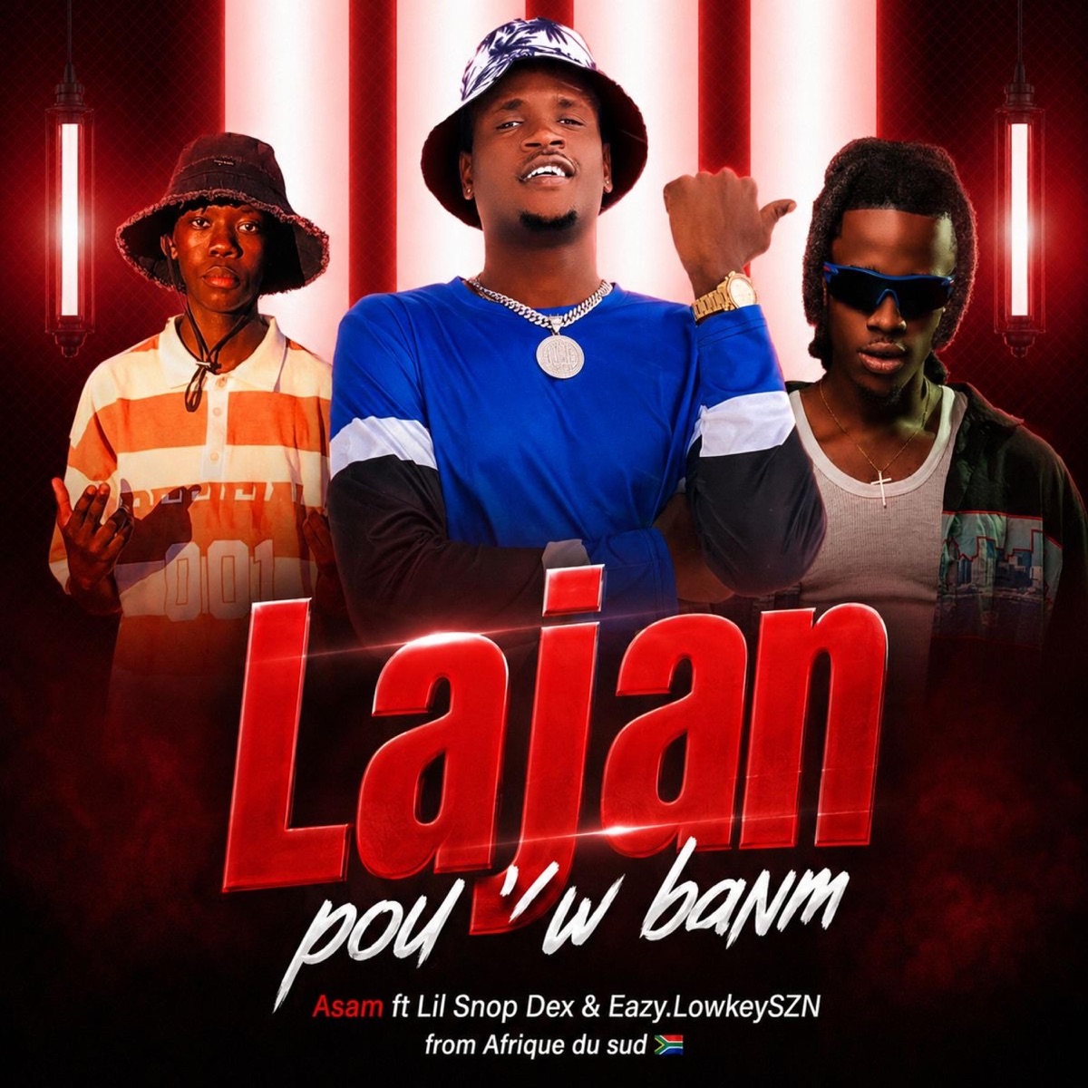 Lajan Pou'w Banm (feat. Lil Snop Dex & EazyTee8589) - Single by À SAM album cover