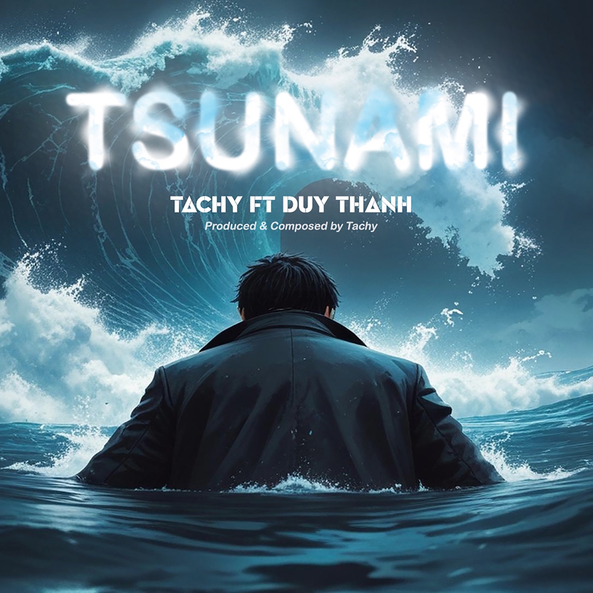 TSUNAMI (feat. Duy Thanh) - Single by Tachy album cover