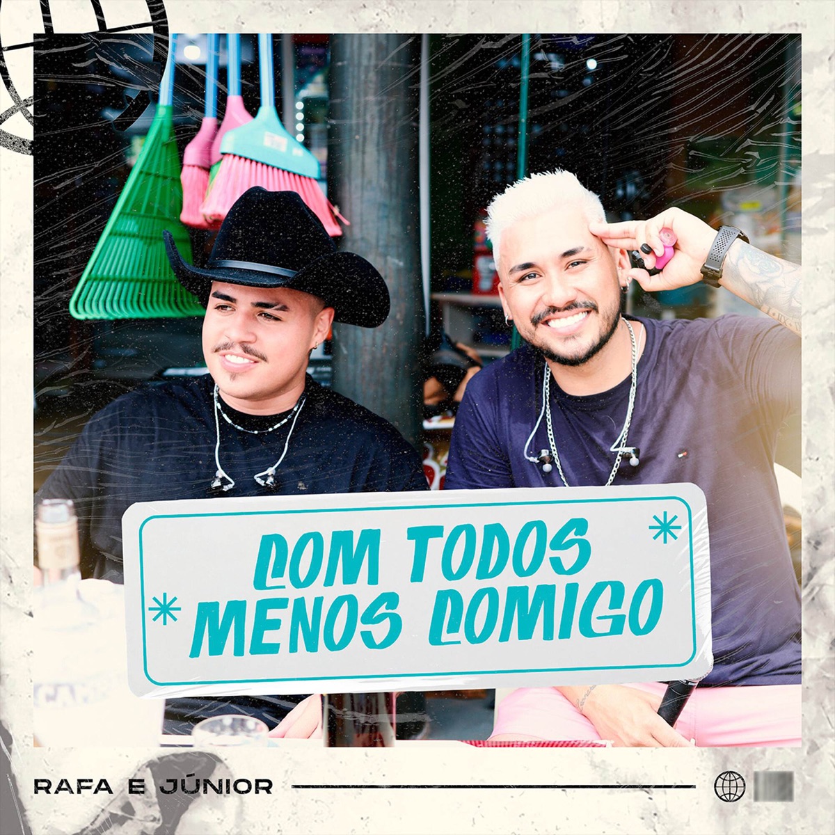 Com Todos Menos Comigo (Na Bebura, Ao Vivo) - Single by Rafa e Junior album cover