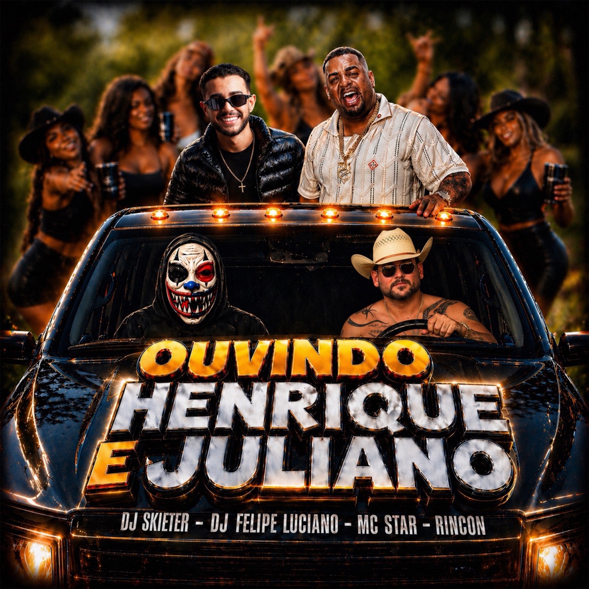 Ouvindo Henrique E Juliano - Single by Dj Skieter, DJ FELIPE LUCIANO, MC Star Rj & Rincon album cover