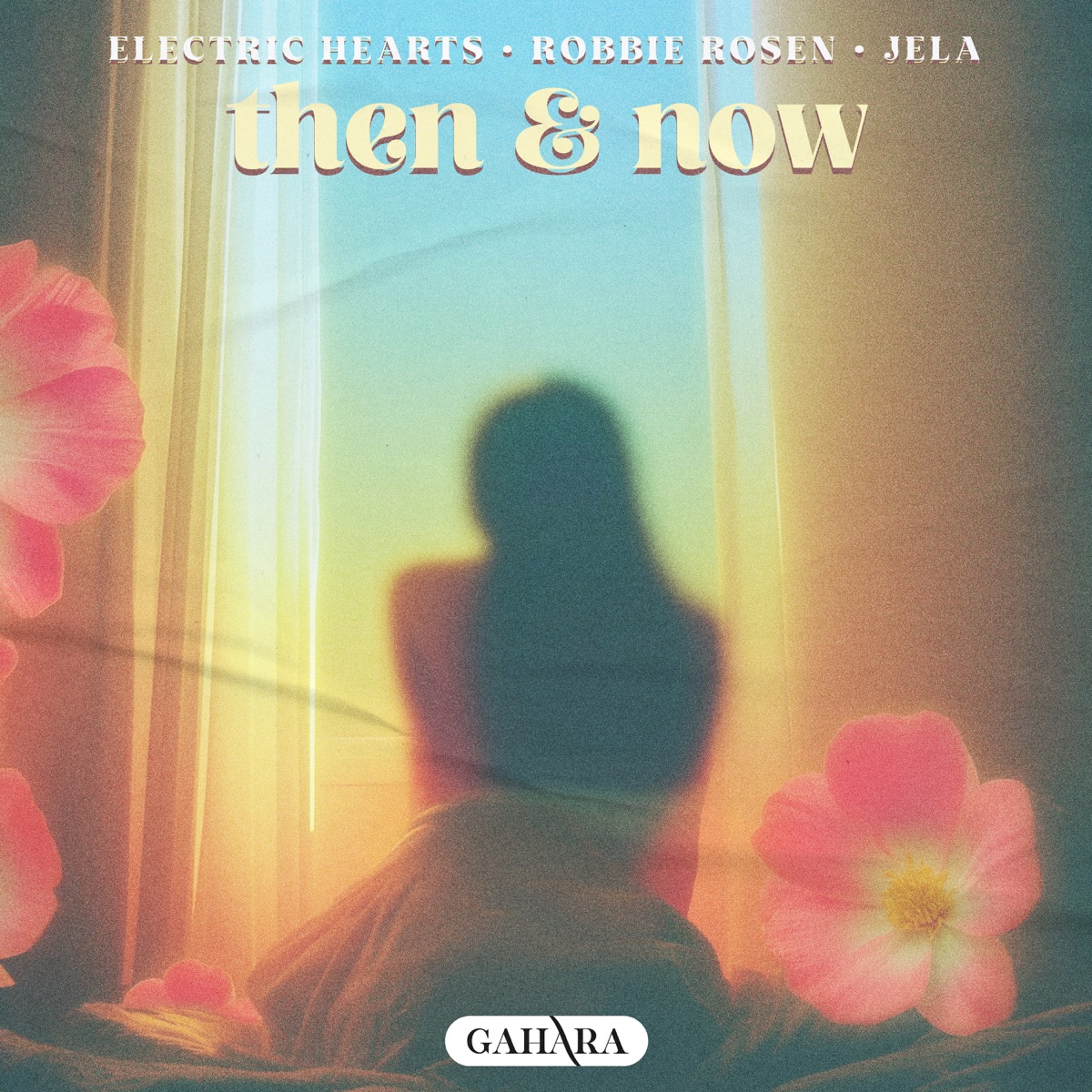 Then & Now - Single by Electric Hearts, Robbie Rosen & Jela album cover