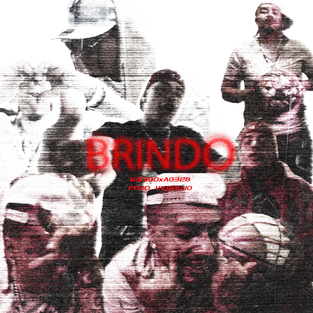 Brindo - Single by Kodigo, AG328 & VV Brujo album cover