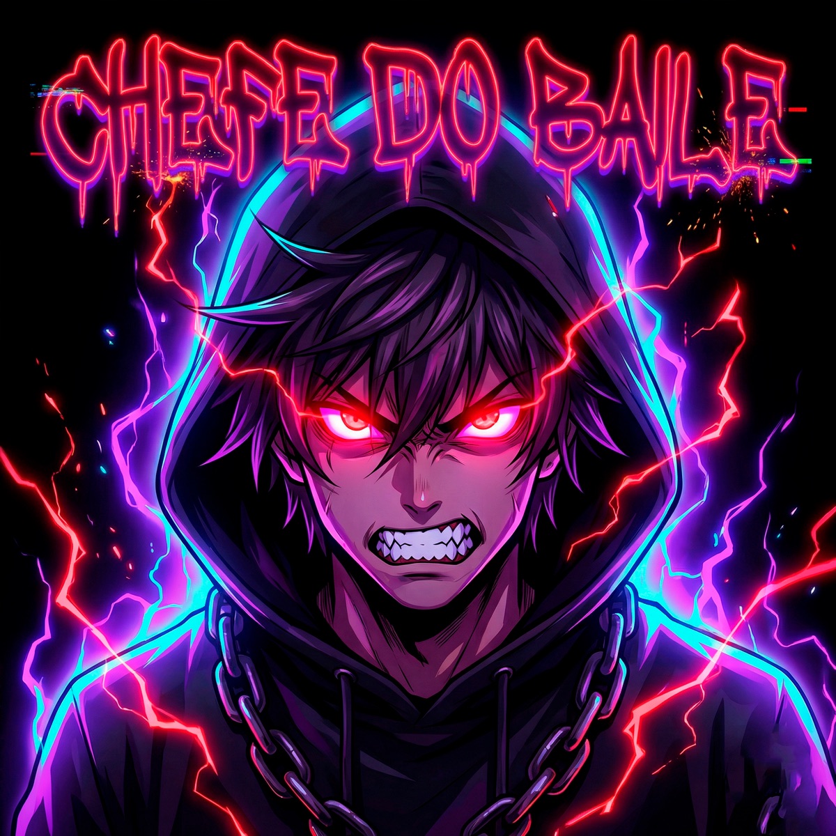 CHEFE DO BAILE - Single by Krushfunk, dafuk & DJ KVNXD album cover