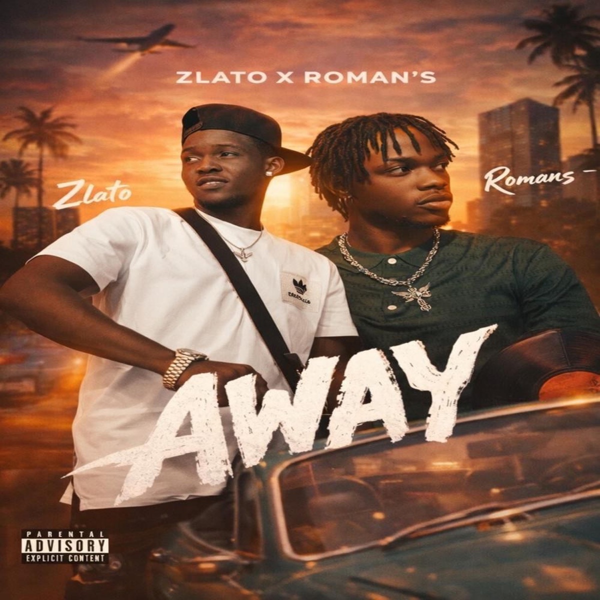 Away (feat. Romans) - Single by Zlato album cover