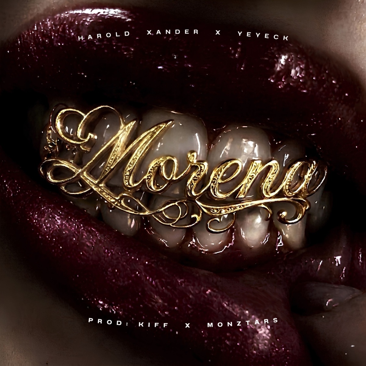 MORENA - Single by Harold Xander, Yeyeck, KIFF & MONZTARS album cover
