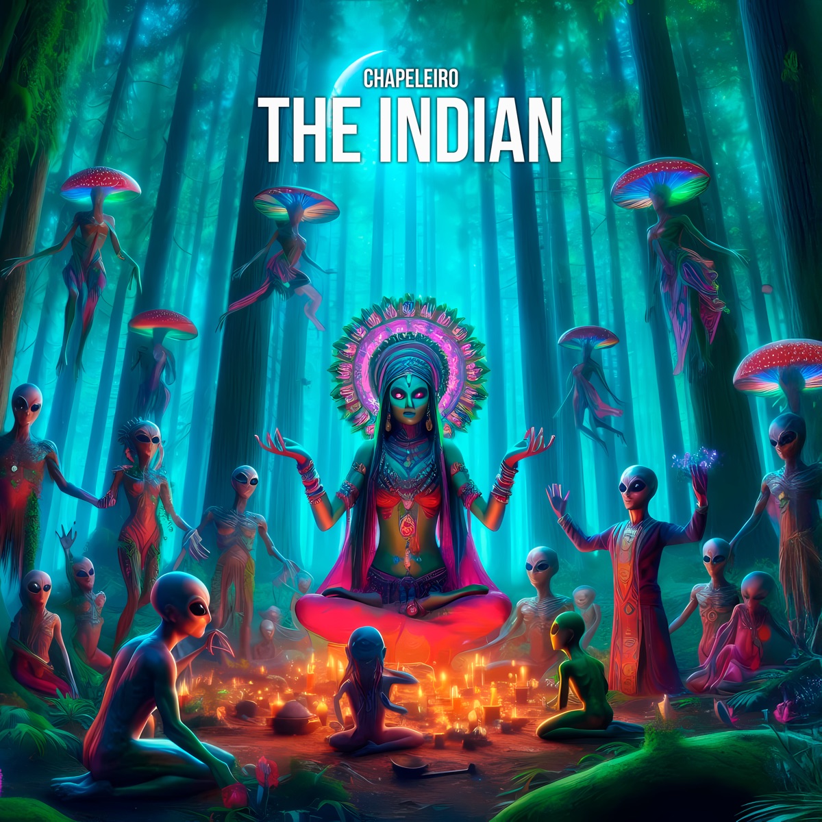 The Indian - Single by Chapeleiro album cover