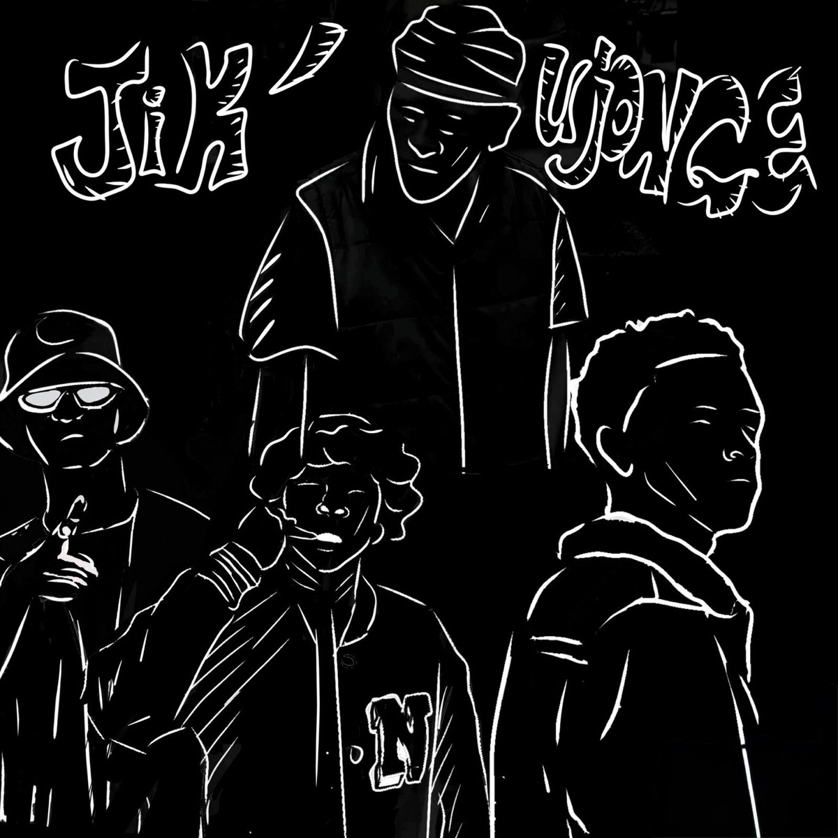 Jik'ujonge (feat. Lerothehustler, APRIL YUNG, Mido rsa & Dollxr) - Single by Meijar probeats album cover