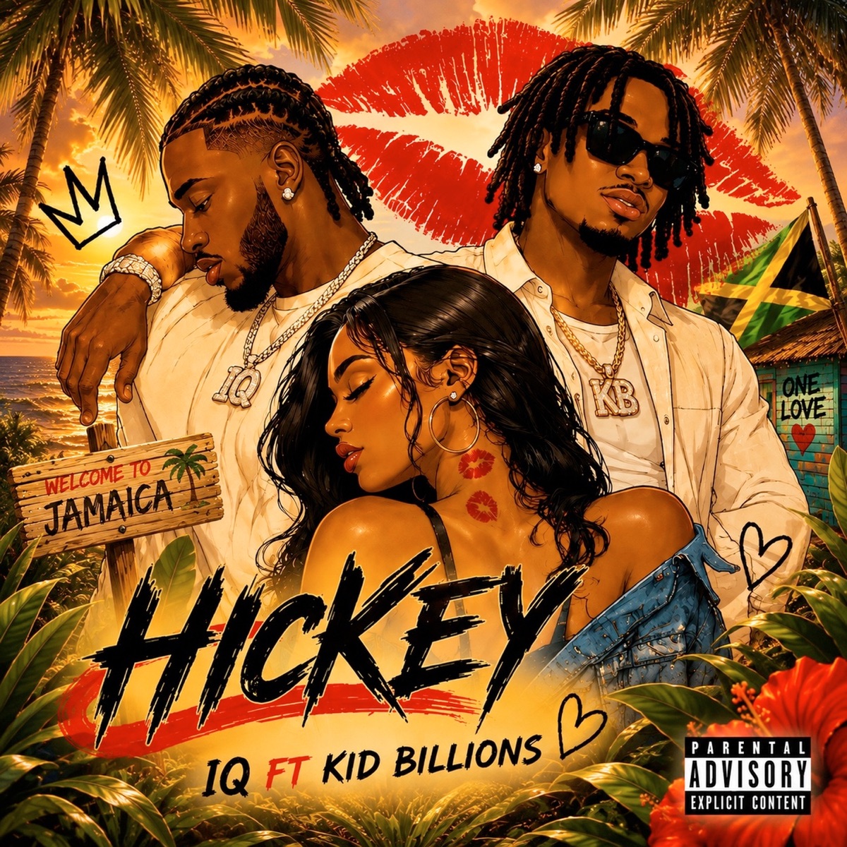 Hickey (feat. Kid Billionz) - Single by IQ album cover
