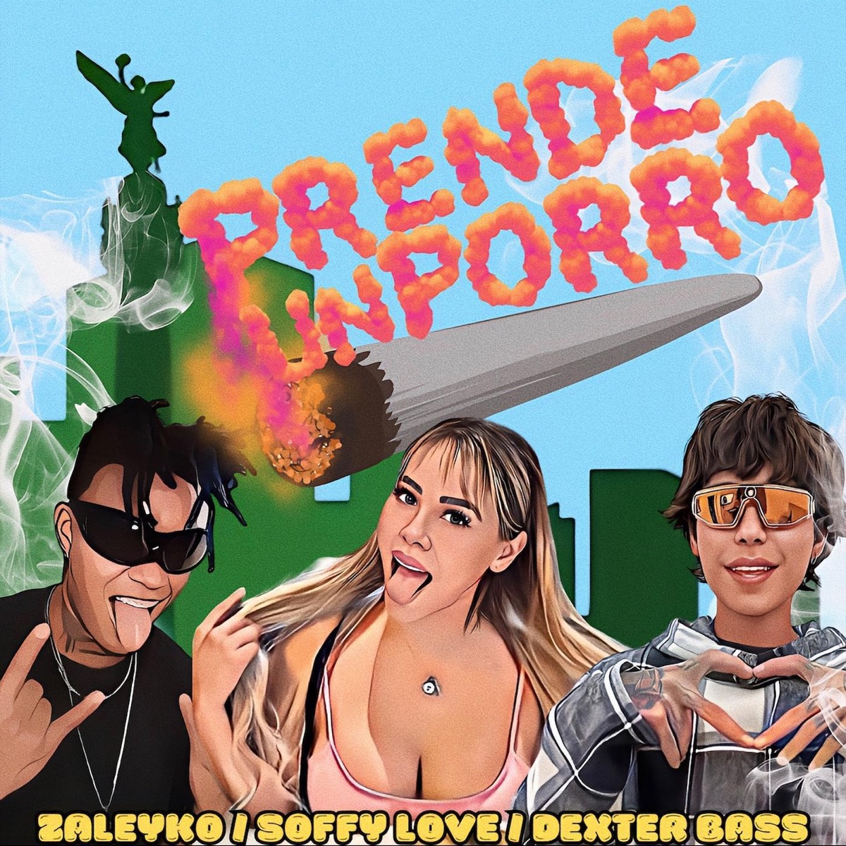 Prende Un Porro - Single by Dexter Bass, Soffy Love & ZALEYKO album cover