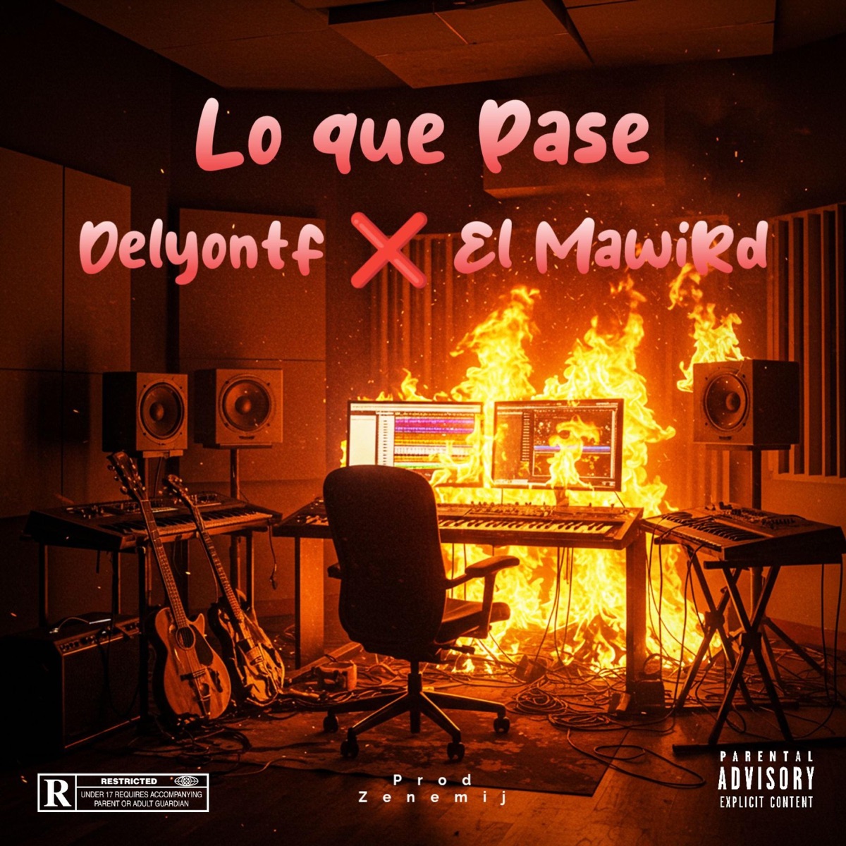 Lo que Pase (feat. El Mawi RD) - Single by Delyon album cover