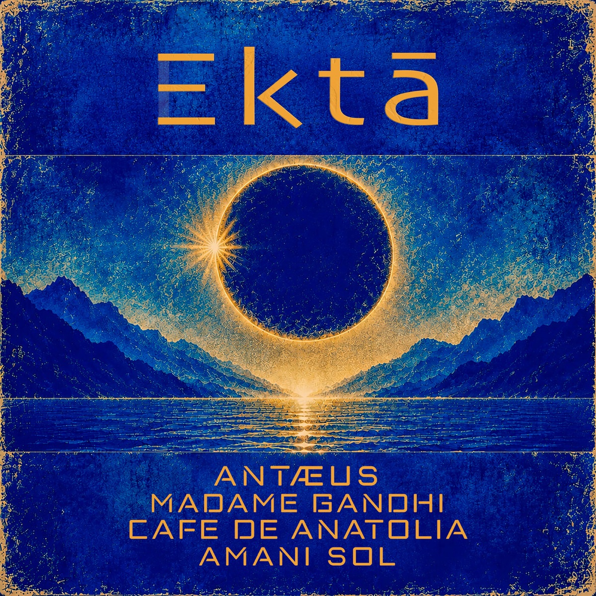 Ektā by Antaeus, Madame Gandhi, Cafe De Anatolia & amani sol album cover