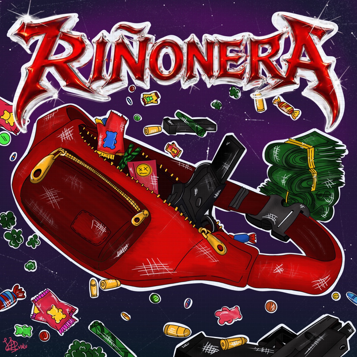 RIÑONERA (feat. Templo De La Tinta & GeezyDee) - Single by Deuxer, Jamby el Favo, Tale$ & Jotanirk album cover