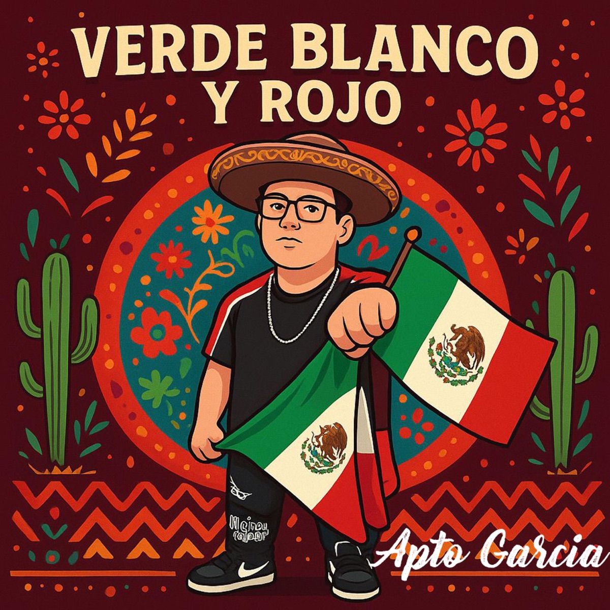 Verde, Blanco y Rojo - Single by Apto Garcia album cover