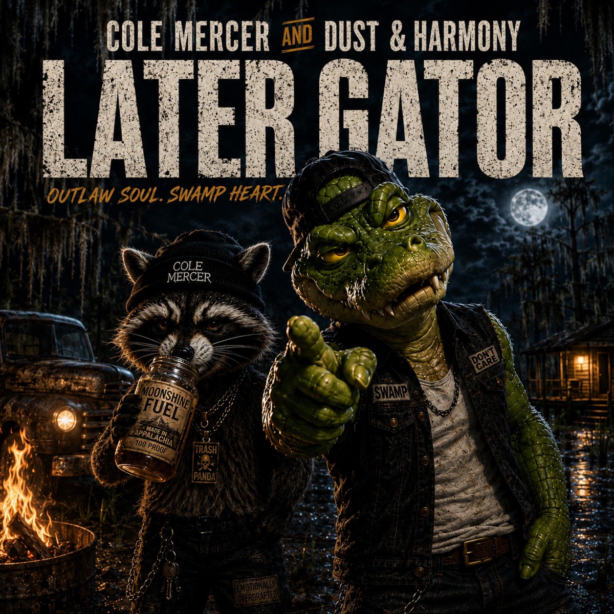 Swamp Animals - Single by Dust & Harmony album cover