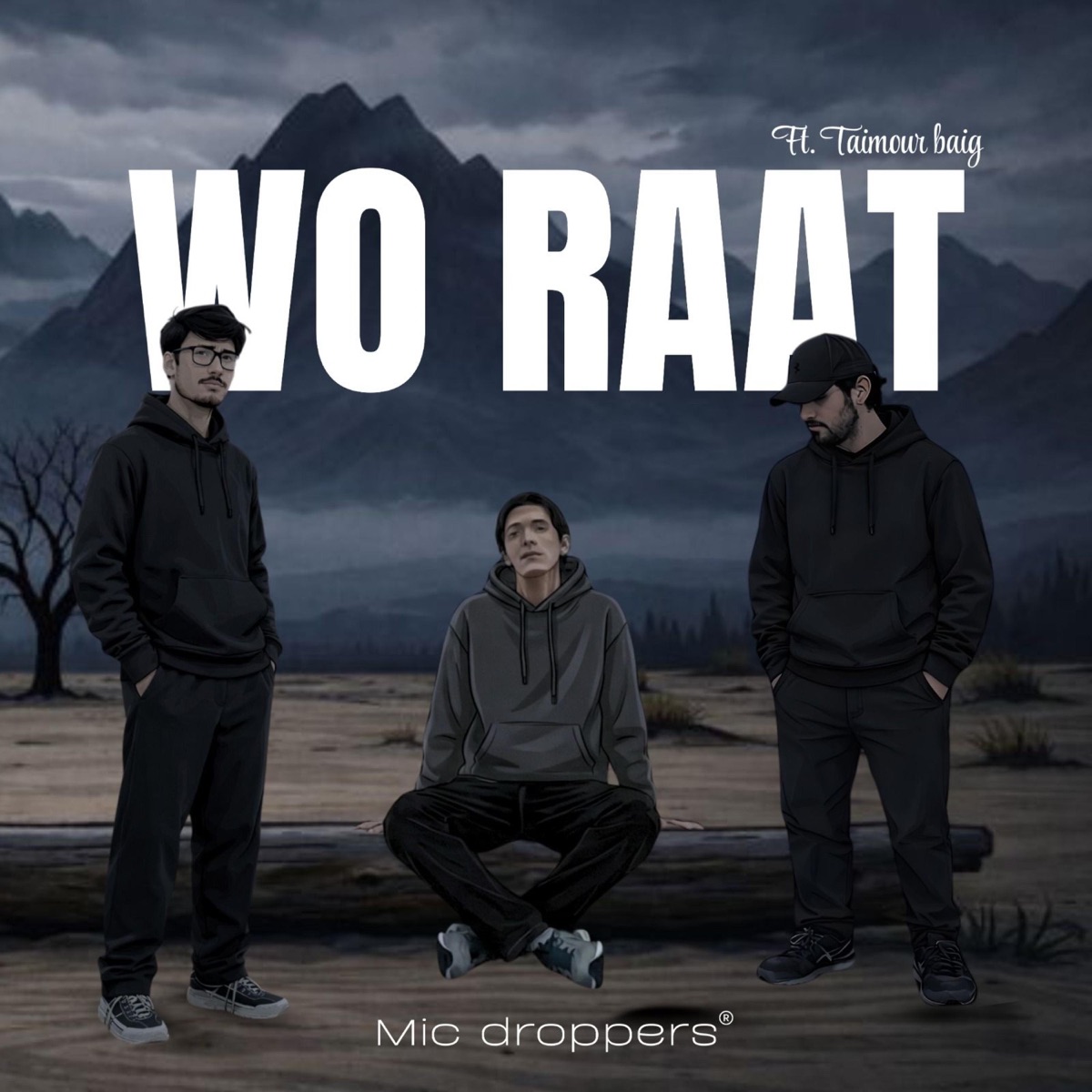 Wo Raat - Single by Mic Droppers, Syed Eisa, Zohaib Hassan & Taimour Baig album cover
