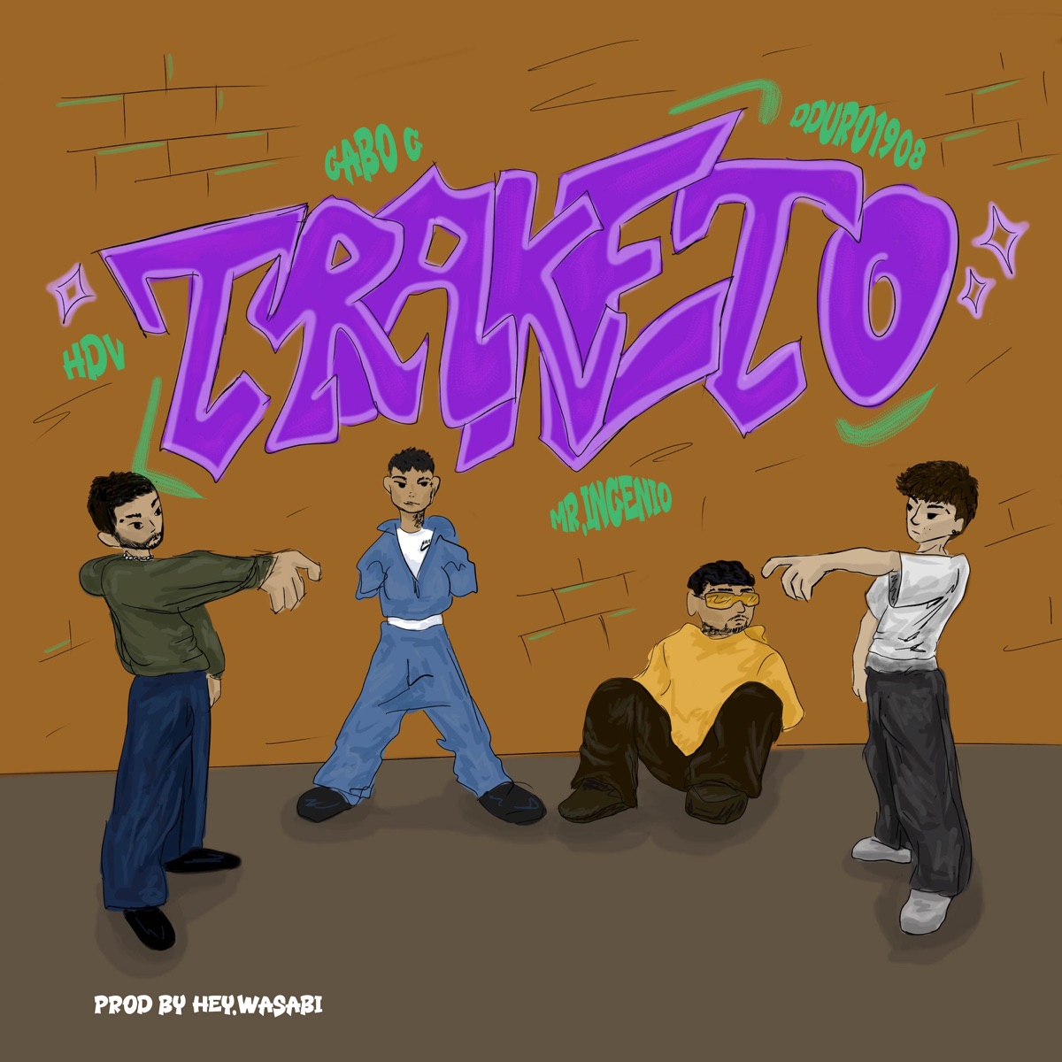 TRAKETO - Single by hdv, dduro1908, gabo g & Mr Ingenio album cover