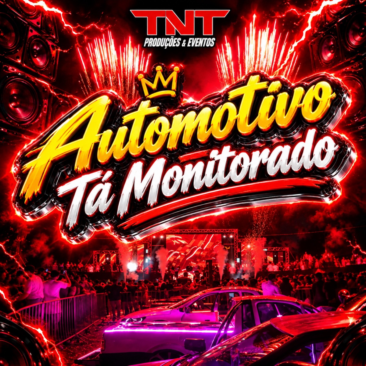 Automotivo Tá Monitorado - Single by MC L da Vinte, MC Vaguin, DJ Guylherme RV & TNT Produções e Eventos album cover