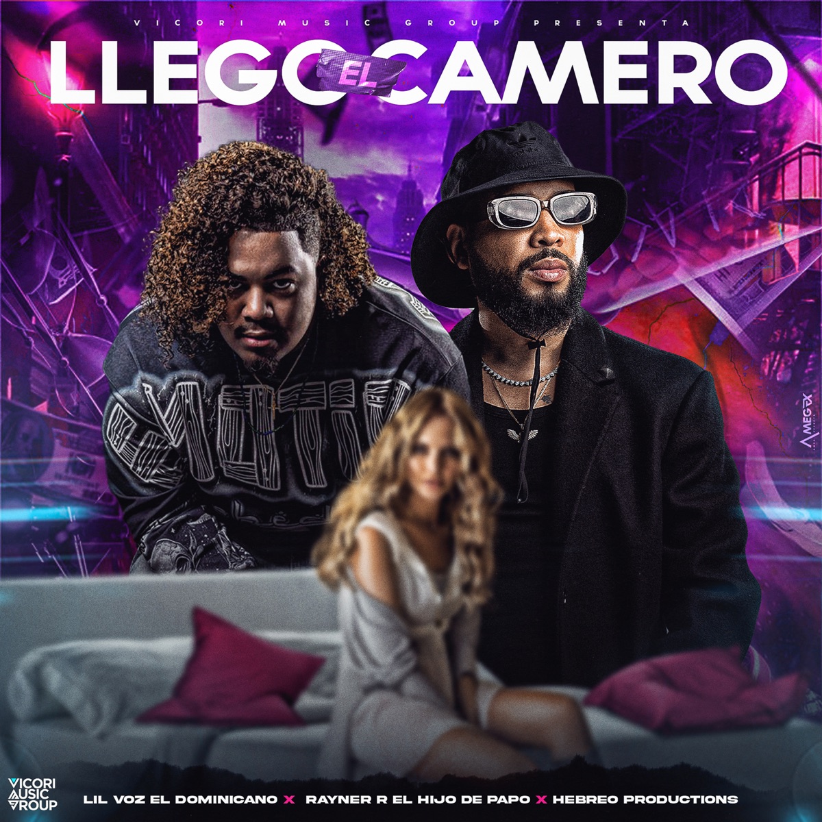 Llego El Camero - Single by Lil Voz El Dominicano, RAYNER R El Hijo de Papo & Hebreo Productions album cover