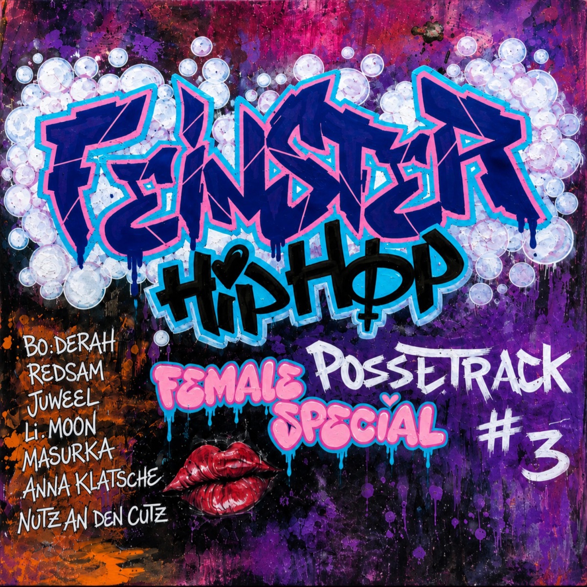 FHH Posse Track #3 – Female Power (feat. Nutz an den Cutz) - Single by Bo Derah, RedSam, JUWEEL, Li.Moon, Masurka & Anna Klatsche album cover