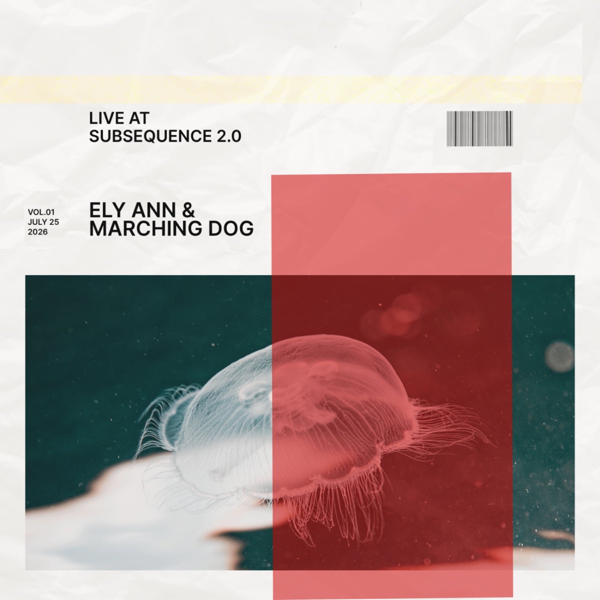 Live at Subsequence 2.0 by ELY ANN & Marching Dog album cover