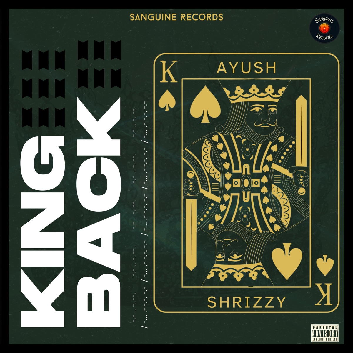 King Back - Single by Ayush Bhoj & Shrizzy album cover