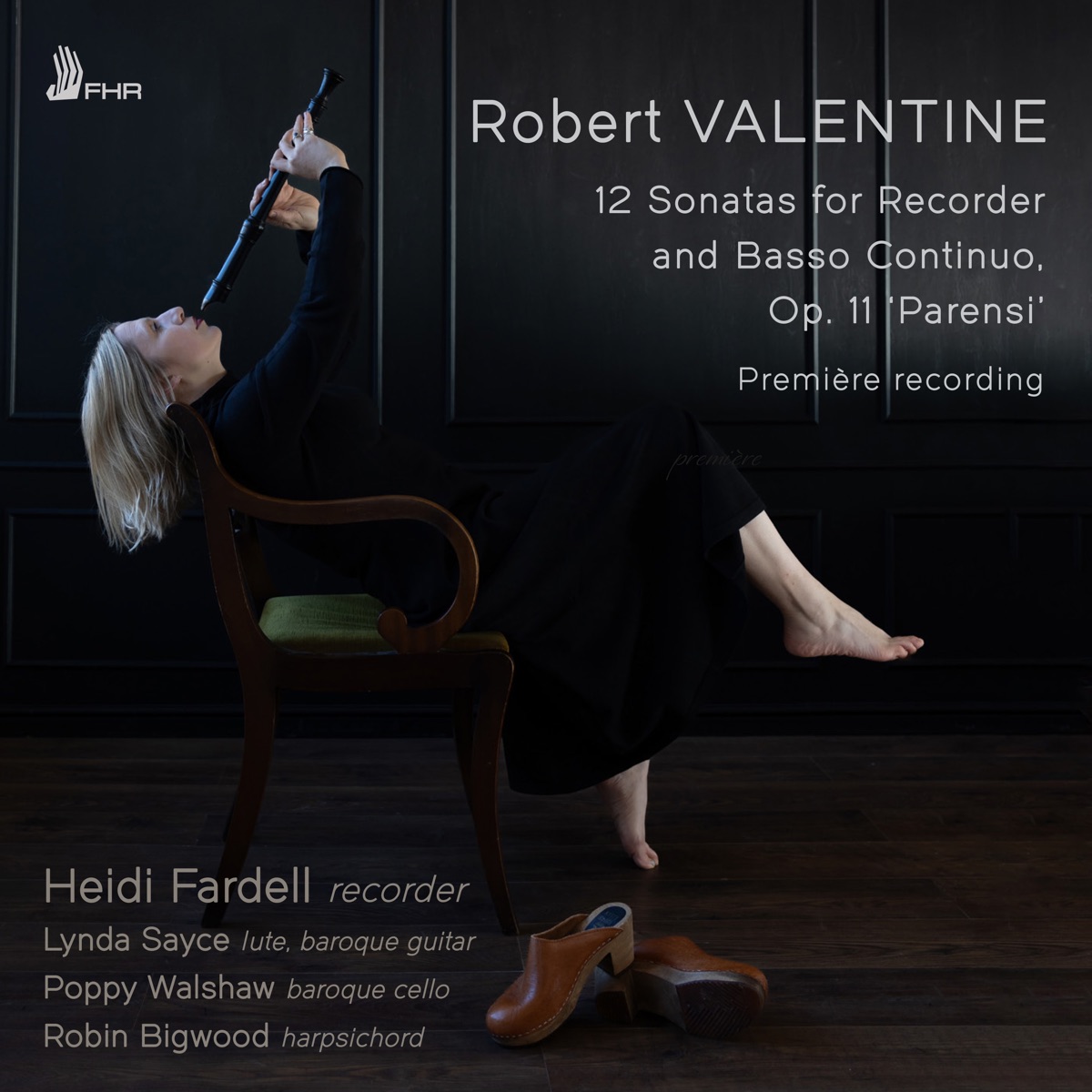 Valentine: 12 Recorder Sonatas, Op. 11 "Parensi" by Heidi Fardell, Lynda Sayce, Poppy Walshaw & Robin Bigwood album cover