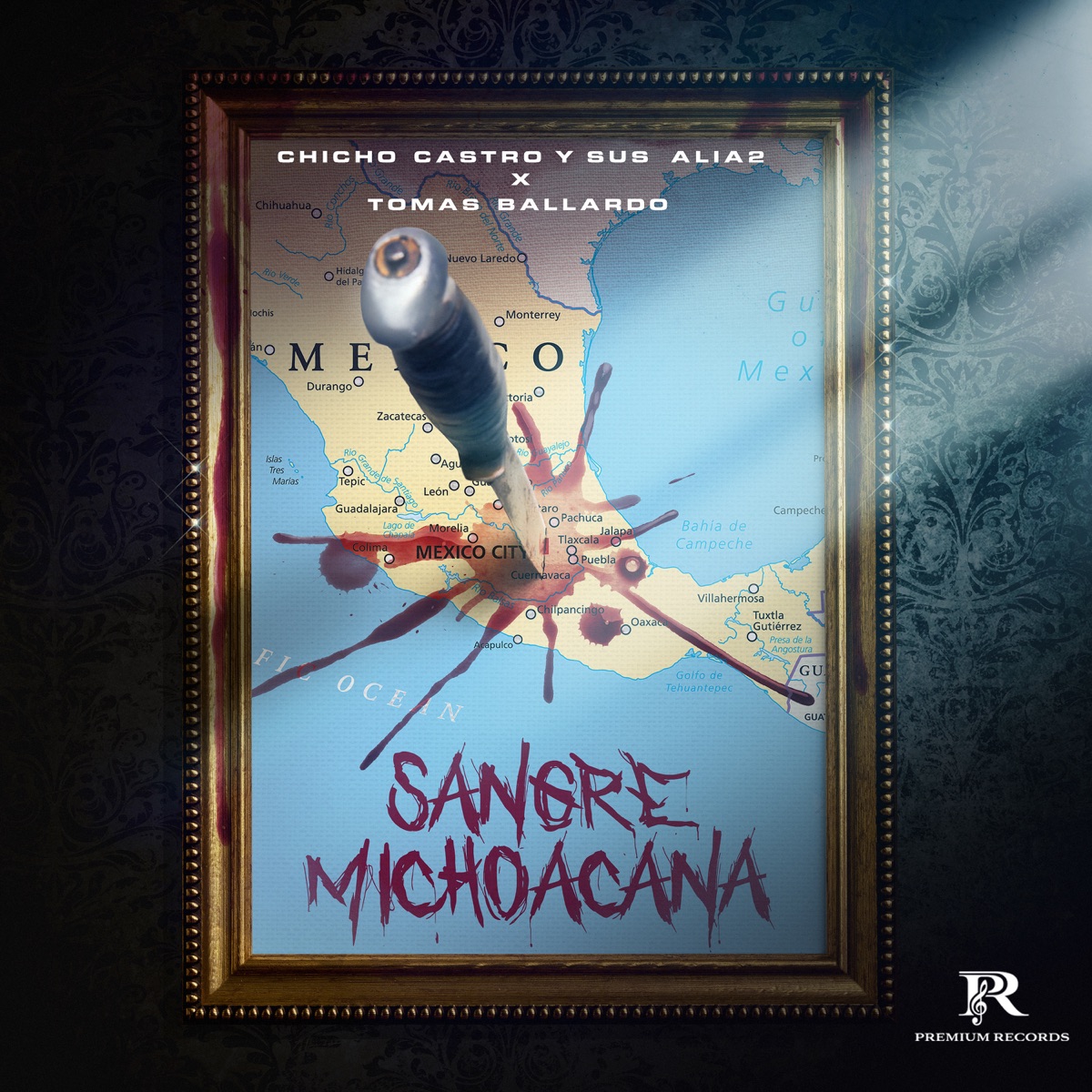 Sangre Michoacana - Single by Chicho Castro y Sus Alia2 & Tomas Ballardo album cover
