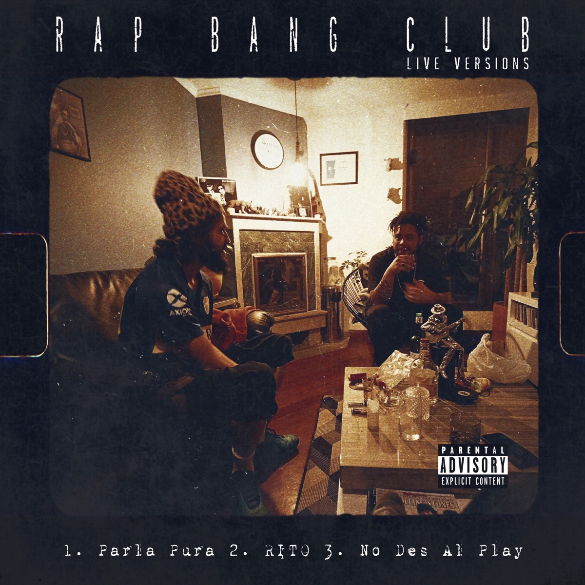 Live Versions - Single by Rap Bang Club album cover