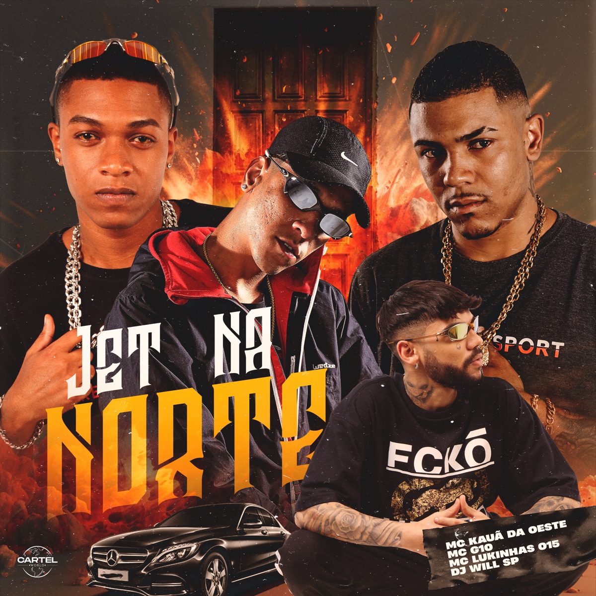 Jet na Norte (feat. MC Lukinhas 015) - Single by DJ Will SP, MC Kauã da Oeste & MC G10 album cover