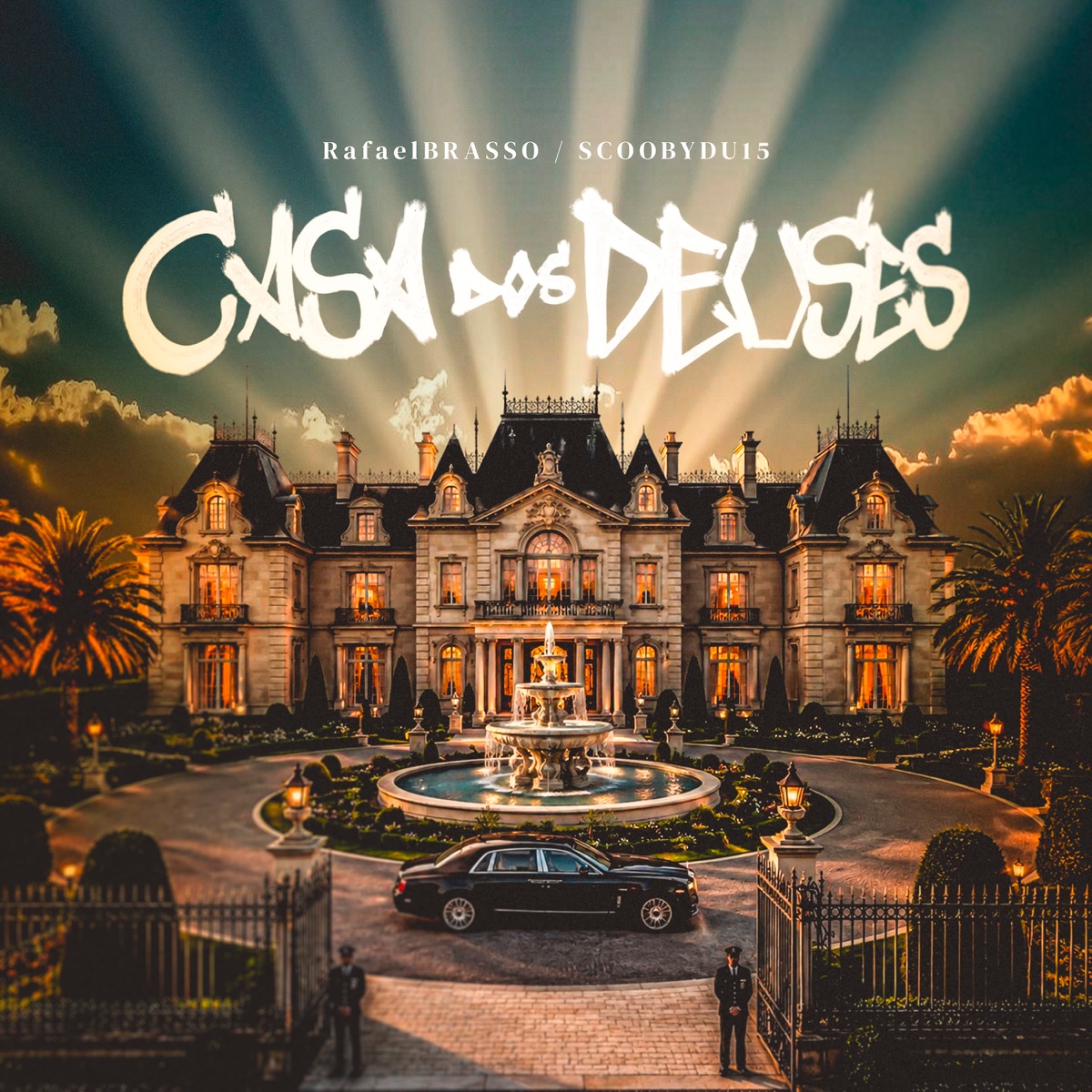 Casa dos Deuses - Single by RafaelBRASSO & ScoobyDu15 album cover