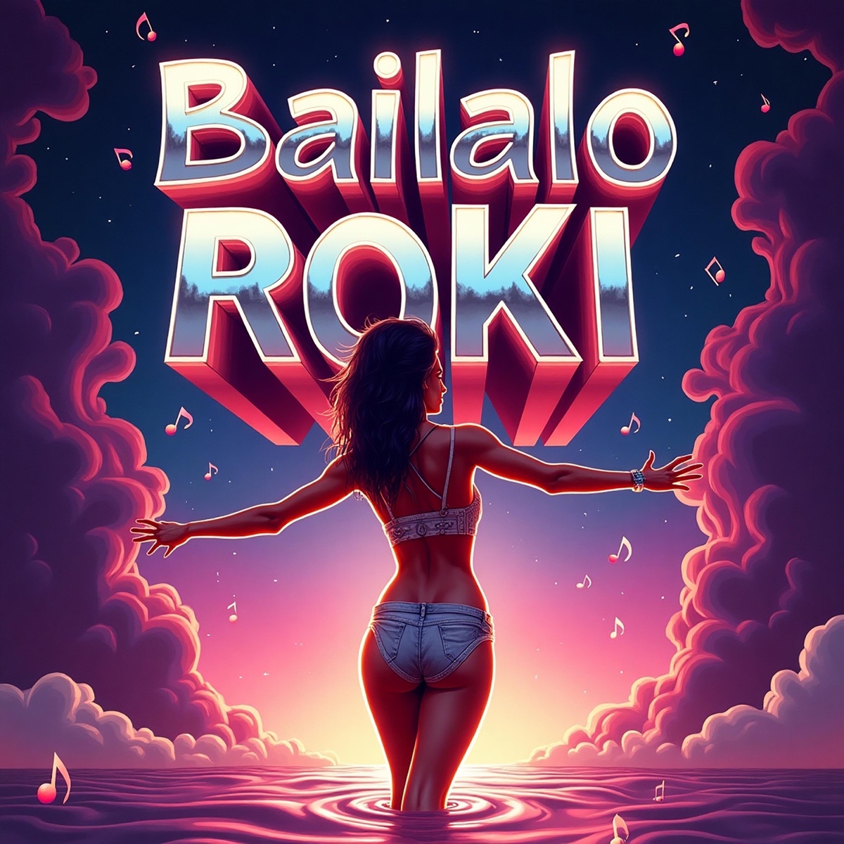 Bailalo Roki (La TRAGONA) - Single by La Nevula23 Productor album cover