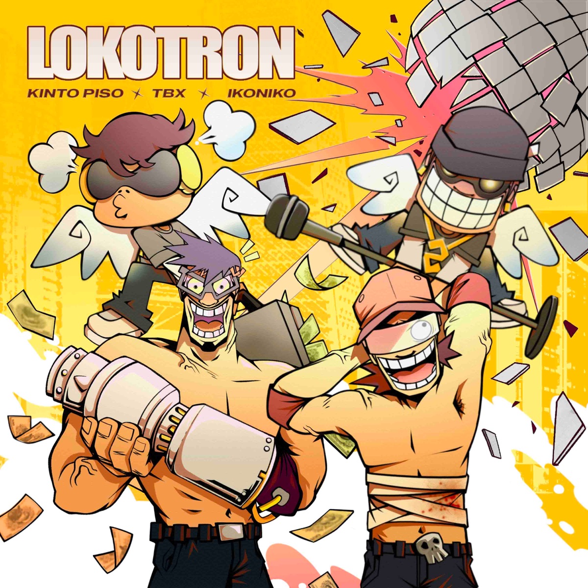 Lokotron - Single by Kinto Piso, Ikoniko & TBX album cover