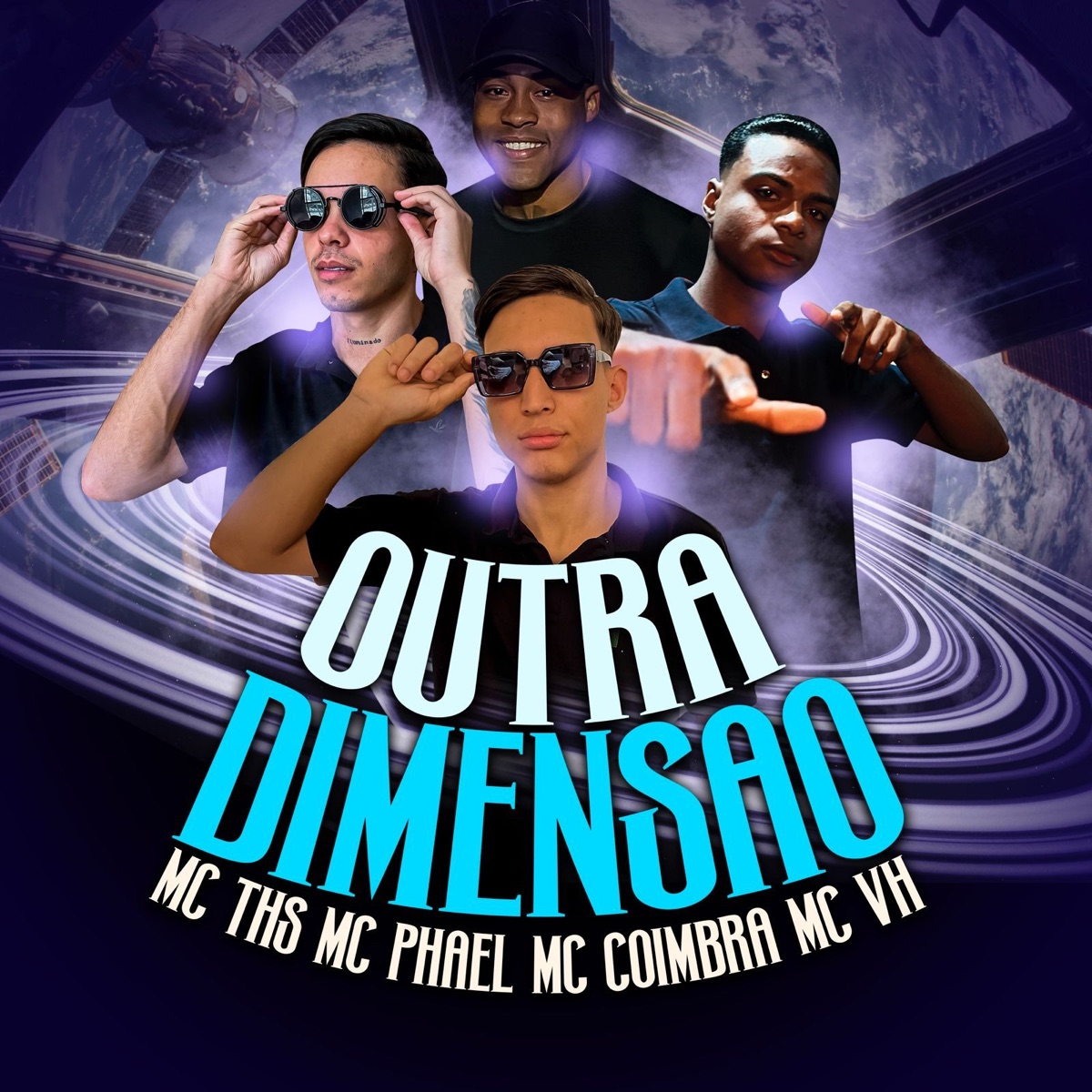 Outra Dimensão - Single by MC THS, MC Phael, MC COIMBRA & Mc VH da Leste album cover