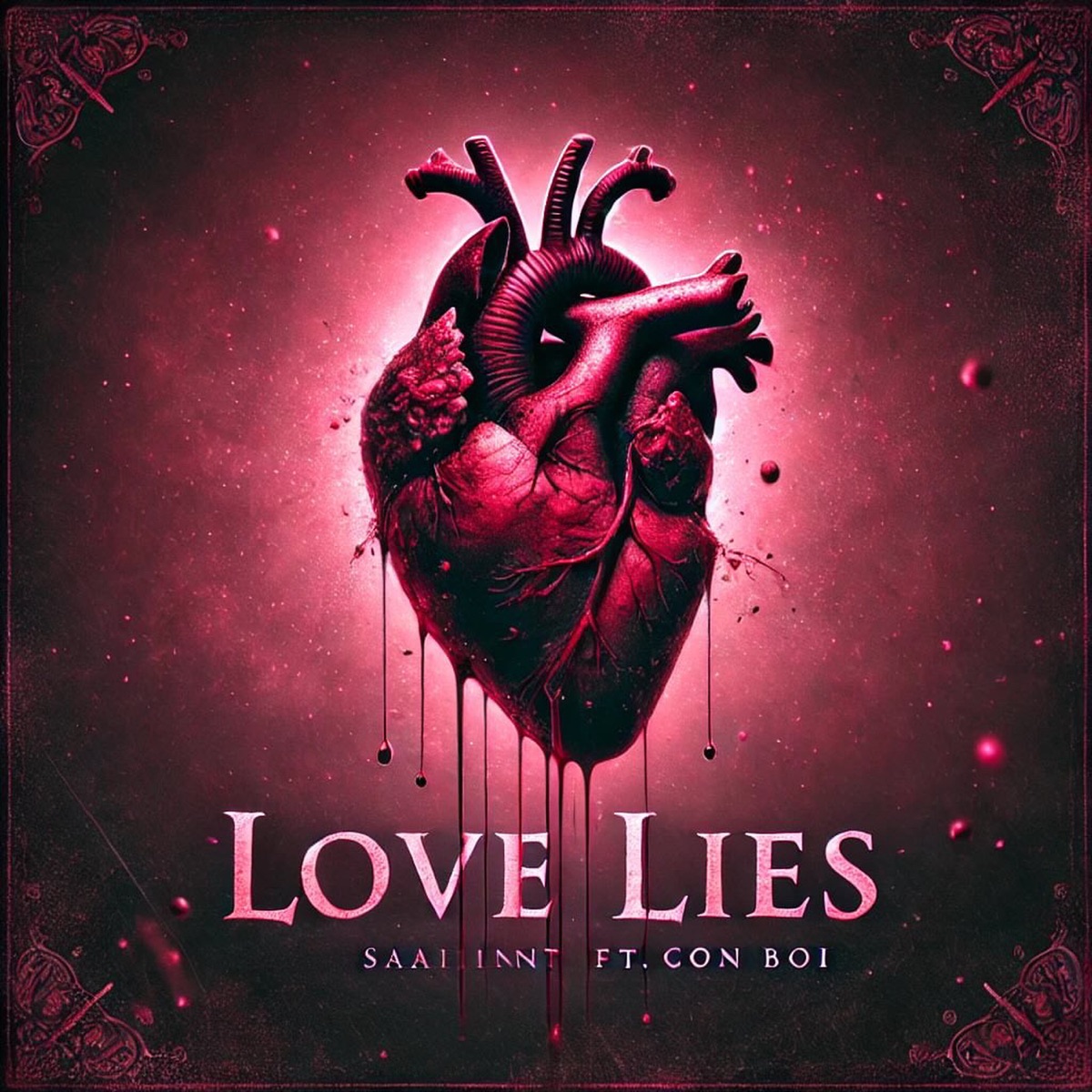 LOVE LIES (feat. Conboi Cannabino) - Single by Saa1nnt album cover
