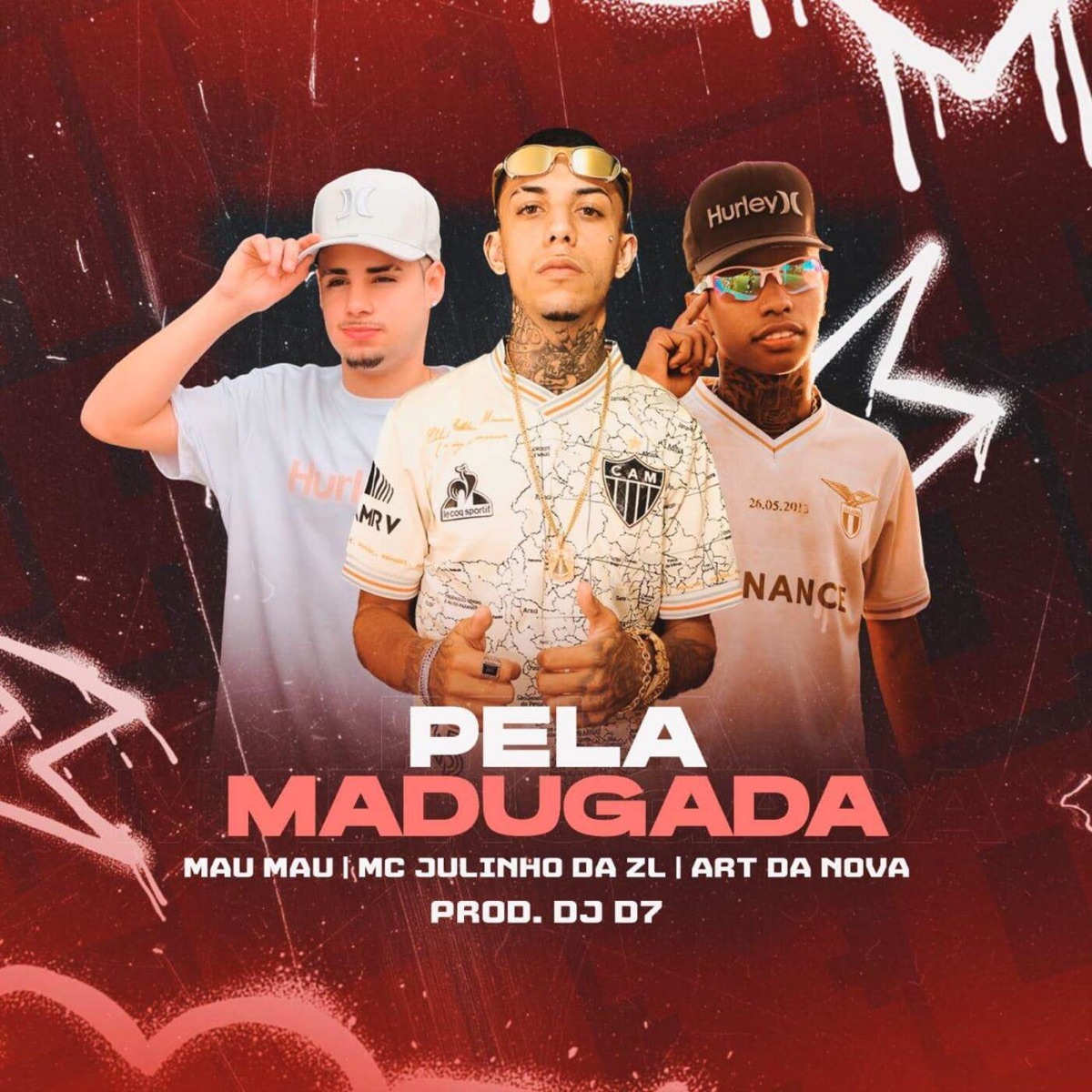 Pela Madrugada - Single by DJ D7, ART DA NOVA, Mc julinho da ZL & MauMau210 album cover