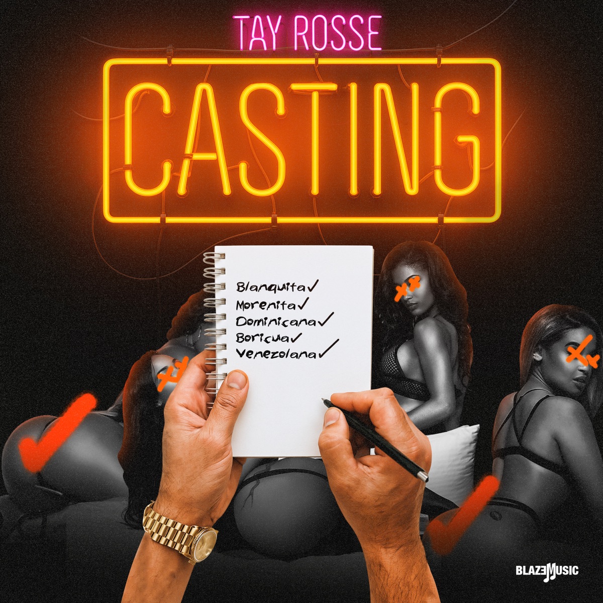 Casting - Single by Tay Rosse album cover